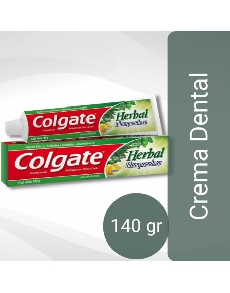 Comprar Crema Dental Colgate Herbal Blanqueador 140 gr Mayorista al Mejor Precio!