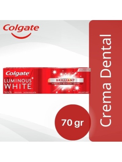 Comprar Crema Dental Colgate Luminous White Brilliant  70 gr Mayorista al Mejor Precio!
