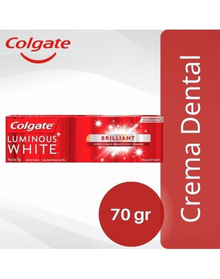 Comprar Crema Dental Colgate Luminous White Brilliant  70 gr Mayorista al Mejor Precio!