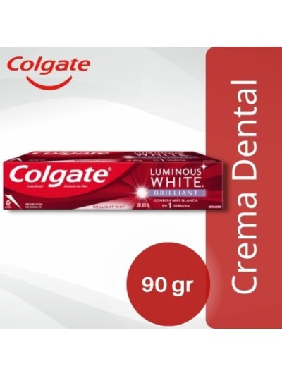 Comprar Crema Dental Colgate Luminous White Brilliant  90 gr Mayorista al Mejor Precio!