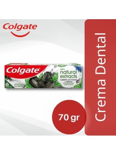 Comprar Crema Dental Colgate Naturals Extracts Carbon 70 gr Mayorista al Mejor Precio!
