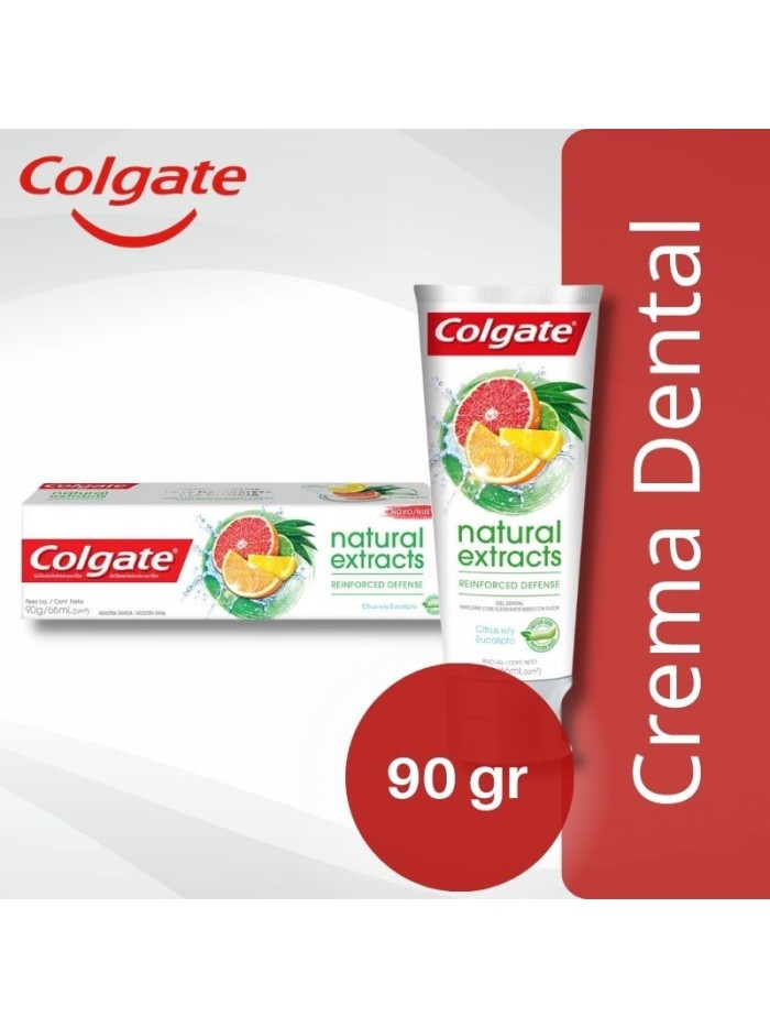 Comprar Crema Dental Colgate Naturals Extracts Defensa Reforzada 90 gr Mayorista al Mejor Precio!