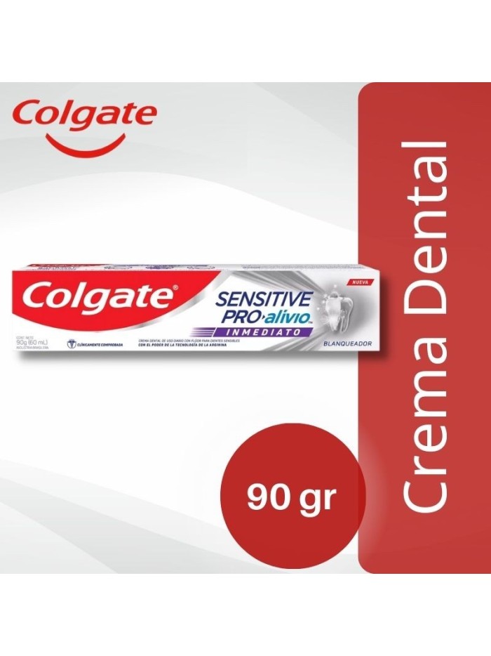 Comprar COLGATE SENS.PRO ALIV.INMED.BLAN.90GR.48 Mayorista al Mejor Precio!