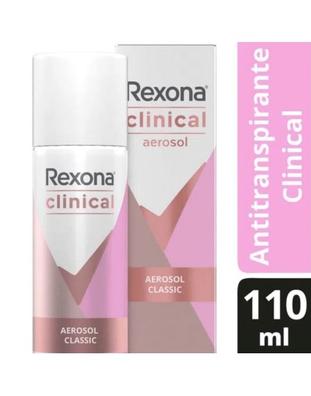 Comprar Desodorante Aerosol Rexona Clinical Classic x 67 Gr Mayorista al Mejor Precio!