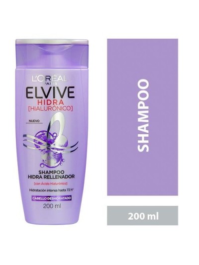Comprar Elvive Shampoo Hidra Hialuronico 200 ml Mayorista al Mejor Precio!