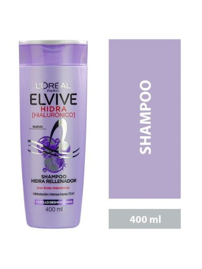 Comprar Elvive Shampoo Hidra Hialuronico x 400 ml Mayorista al Mejor Precio!