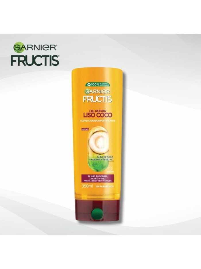 Comprar Fructis Acondicionador OIL Repair Liso Coco x 350 Mayorista al Mejor Precio!