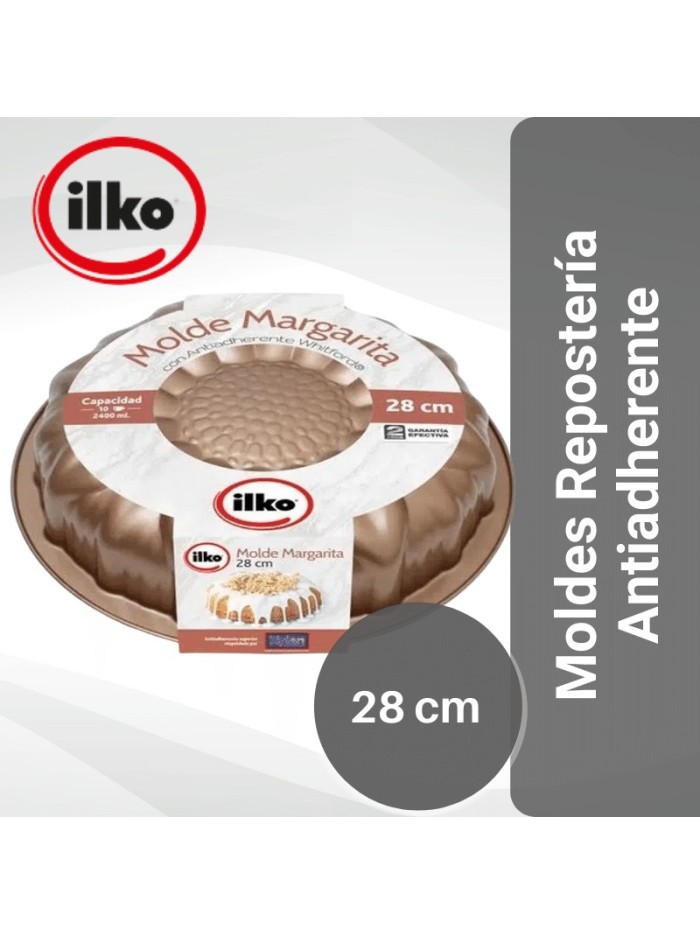 Comprar Ilko Molde Margarita 28 cm Linea Antiadherente Cobre Mayorista al Mejor Precio!