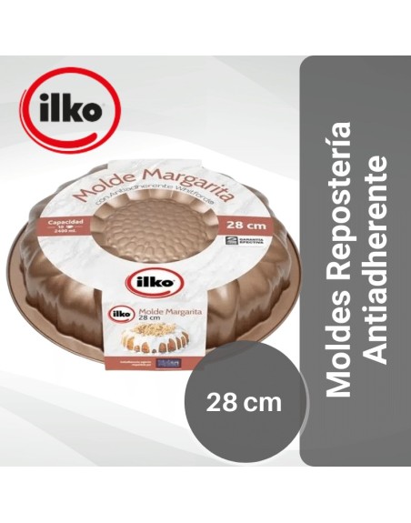 Comprar Ilko Molde Margarita 28 cm Linea Antiadherente Cobre Mayorista al Mejor Precio!