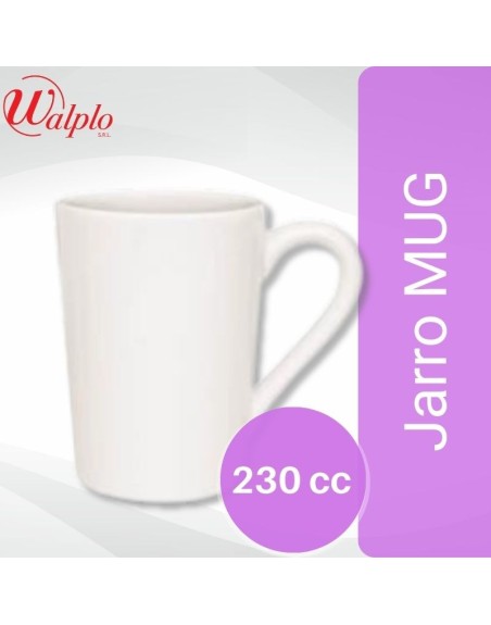 Comprar Jarro MUG 230 CC Blanco DEC 0802 Mayorista al Mejor Precio!