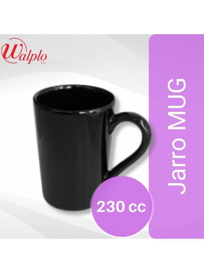 Comprar Jarro MUG 230 CC Negro DEC 0806 Mayorista al Mejor Precio!