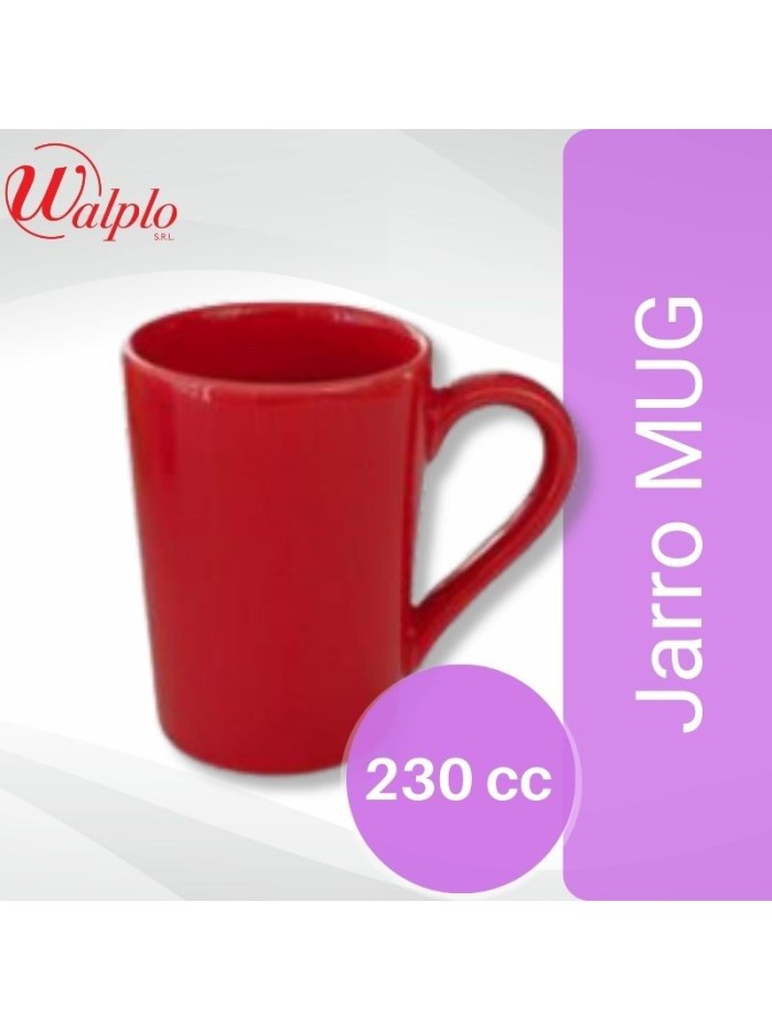 Comprar Jarro MUG 230 CC Rojo DEC 0760 Mayorista al Mejor Precio!