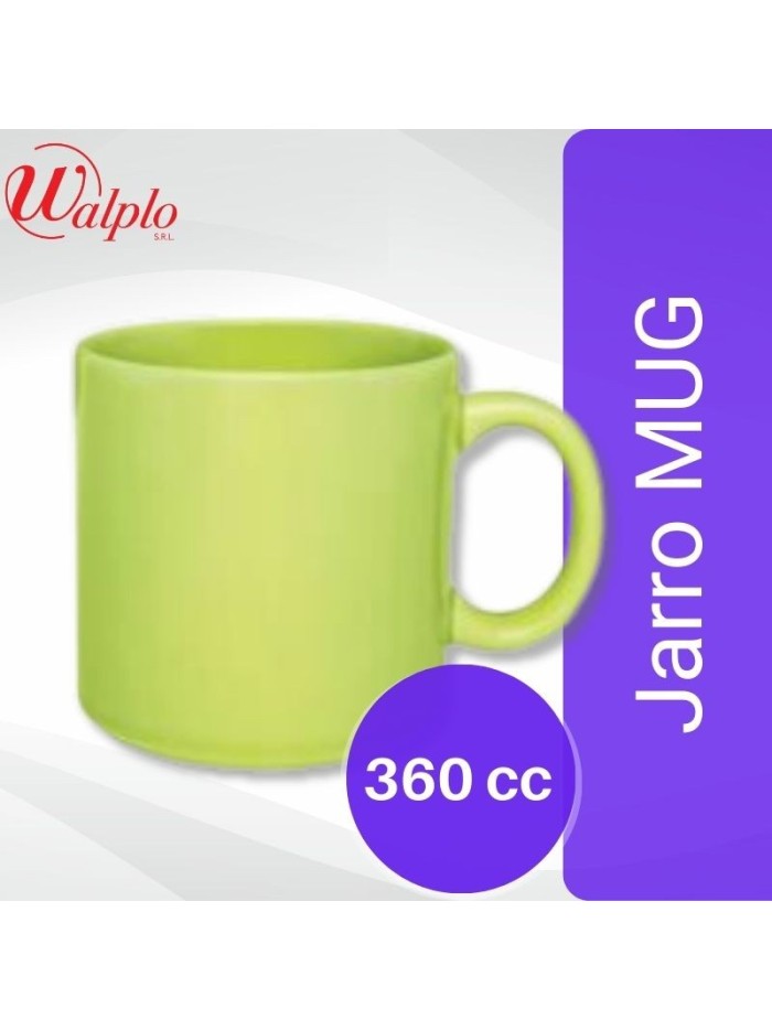 Comprar Jarro MUG 360 CC Verde DEC 0889 Mayorista al Mejor Precio!