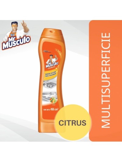 Comprar Mr. Musculo Crema Citrus x 450 ml Mayorista al Mejor Precio!