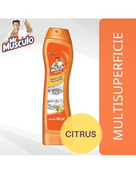 Comprar Mr. Musculo Crema Citrus x 450 ml Mayorista al Mejor Precio!