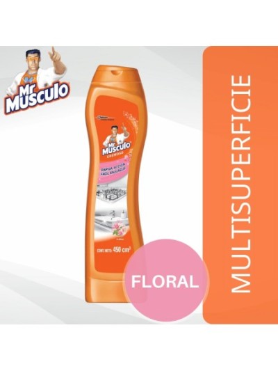 Comprar Mr. Musculo Crema Floral x 450 ml Mayorista al Mejor Precio!