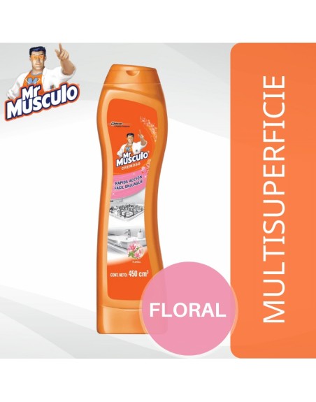 Comprar Mr. Musculo Crema Floral x 450 ml Mayorista al Mejor Precio!