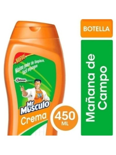 Comprar Mr. Musculo Crema Mañana de Campo x 450 ml Mayorista al Mejor Precio!