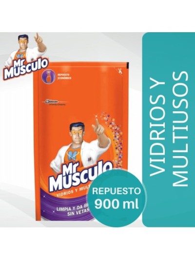 Comprar Mr. Musculo Vidrios y Multiuso Lavanda Doypack x 900 ml Mayorista al Mejor Precio!