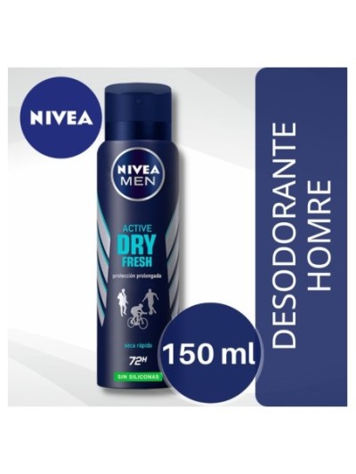 Comprar Nivea Spray ACTIVE DRY Fresh Men 150ml12 Mayorista al Mejor Precio!