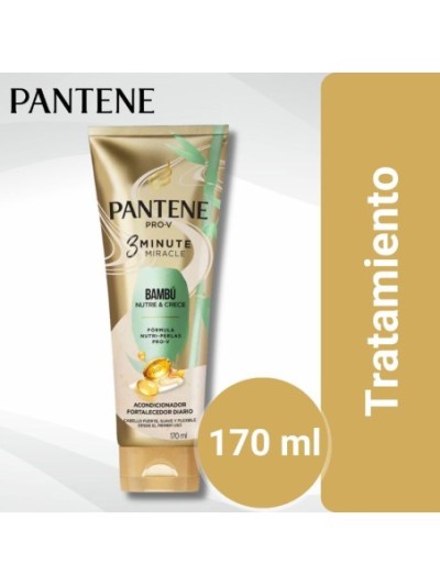 Comprar Pantene 3M.Miracle Acondicionador Bambu 170 ml Mayorista al Mejor Precio!