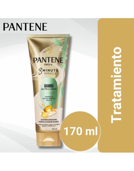 Comprar Pantene 3M.Miracle Acondicionador Bambu 170 ml Mayorista al Mejor Precio!