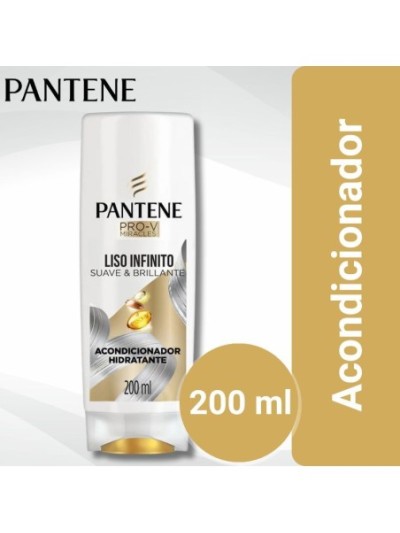 Pantene Miracles Acondicionador Liso Infinito 200 ml