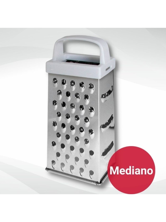 Comprar Rallador 4 Caras Acero inoxidable Mediano Walplo Mayorista al Mejor Precio!