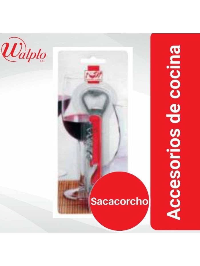 Comprar Sacacorcho TIRAB.c/ABRIDOR EN BL WALP Mayorista al Mejor Precio!