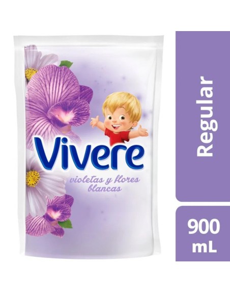 Comprar Vivere Suavizante Violeta y Flores Blancas 900 Doypack Mayorista al Mejor Precio!