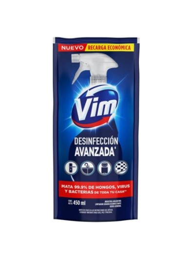 Comprar VIM Desinfectante Liquido Doypack 450 ml Mayorista al Mejor Precio!
