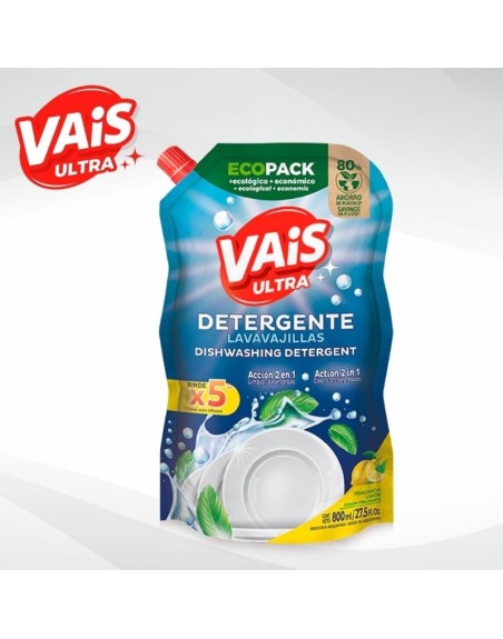 Vais Detergente Lavavajilla DP 800 ml