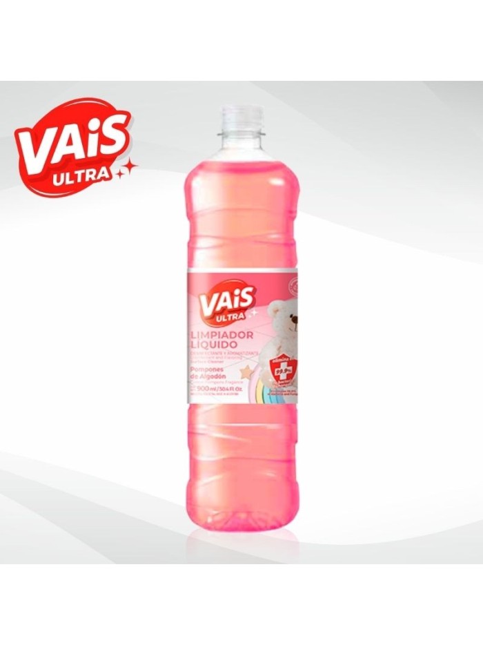 Vais Limpiador Liquido Algodon 900 ml Botella