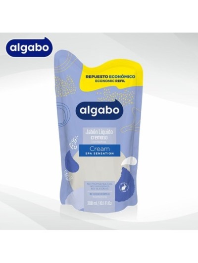 Algabo Jabon Liquido Cremoso Cream DP 300 ml