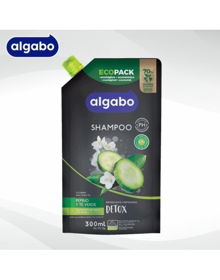 Algabo Shampoo Detox Ecopack 300 ml