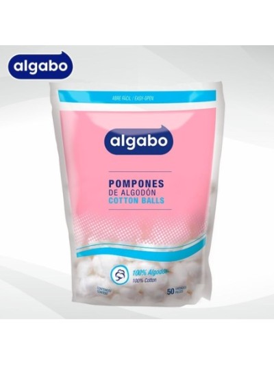 Algabo Pompones de Algodon 50 ud