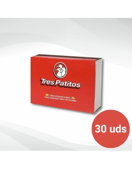 Comprar Fosforos Tres Patitos x 30 uds Mayorista al Mejor Precio!