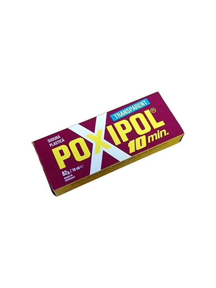 Comprar Poxipol 10 Transparente x 70 ml Estuche Mediano Mayorista al Mejor Precio!