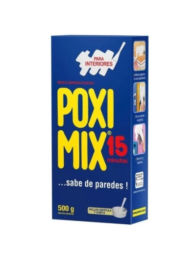Comprar Poxi-Mix Interior Est. X 500 gr Mayorista al Mejor Precio!