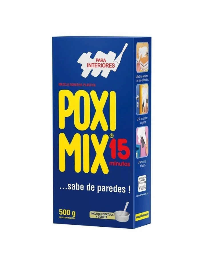 Comprar Poxi-Mix Interior Est. X 500 gr Mayorista al Mejor Precio!