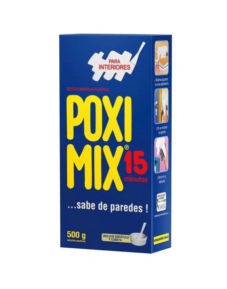 Comprar Poxi-Mix Interior Est. X 500 gr Mayorista al Mejor Precio!