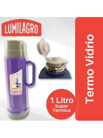 Comprar Termo Super Termica con asa 1 Litro Lumilagro N° 270 Mayorista al Mejor Precio!