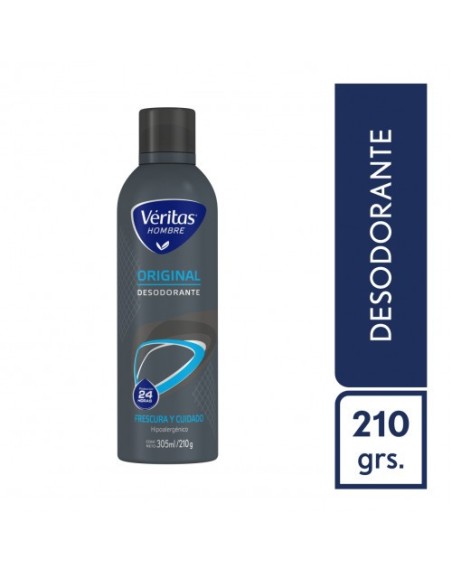 Comprar Desodorante Veritas Original HOMBRE   305ML/210G  12 Mayorista al Mejor Precio!