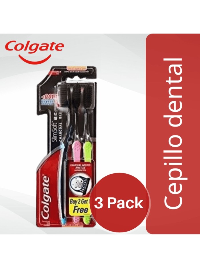 Comprar Cepillo Dental Colgate Slim Soft Black Pack X Mayorista al Mejor Precio!