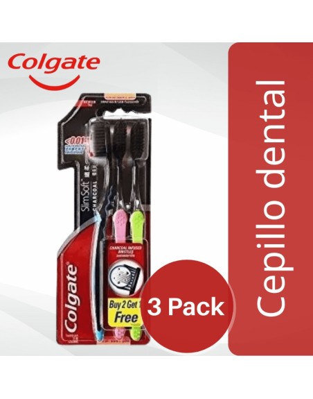 Comprar Cepillo Dental Colgate Slim Soft Black Pack X Mayorista al Mejor Precio!