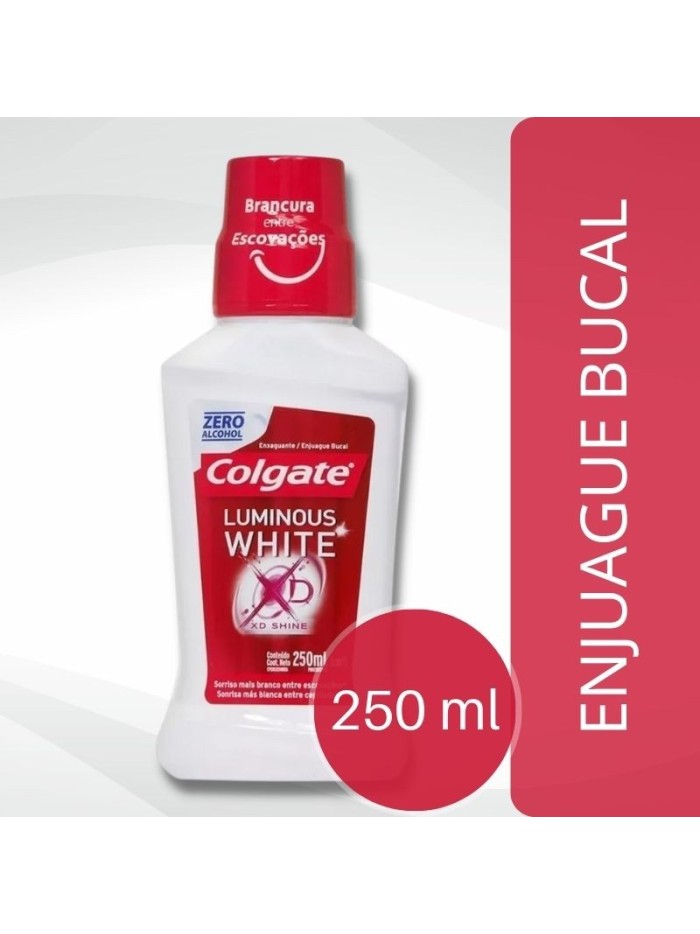 Comprar Enjuague Bucal Colgate Plax Luminous White 250 ml Mayorista al Mejor Precio!