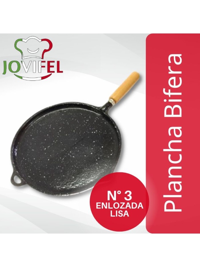 Comprar Jovifel Plancha Bifera Enlozada Lisa Nº 3 Mayorista al Mejor Precio!