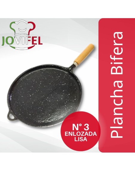 Comprar Jovifel Plancha Bifera Enlozada Lisa Nº 3 Mayorista al Mejor Precio!