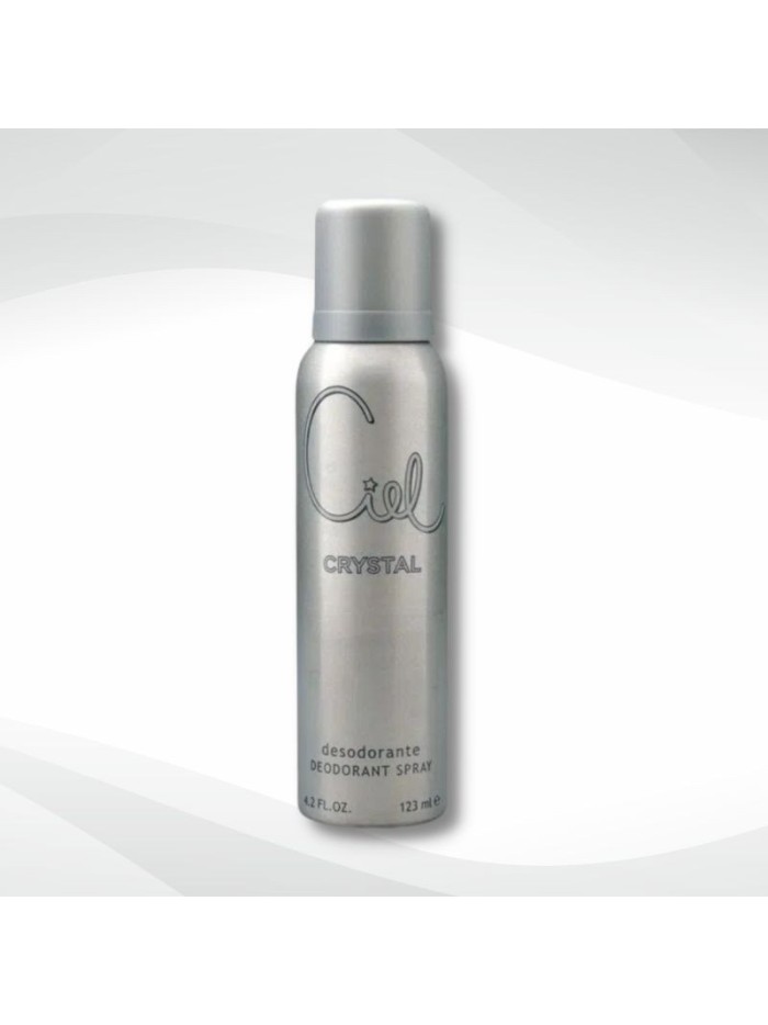 Comprar Desodorante Ciel Crystal Aerosol 123 ml Mayorista al Mejor Precio!