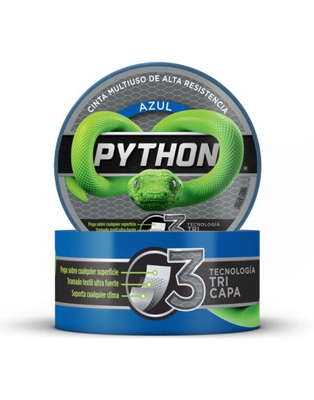 Comprar Python Cinta Multiusos Alta Resistencia Azul 18 Mayorista al Mejor Precio!